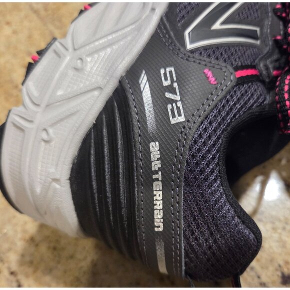 New Balance 573 All Terrain Athletic Shoes Women Black Pink Size 10.5 B W7T573E3 - Picture 10 of 13
